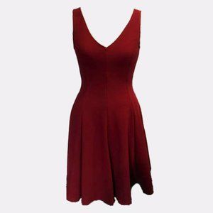 Rebel Sugar Red Fit and Flare Dress - Small